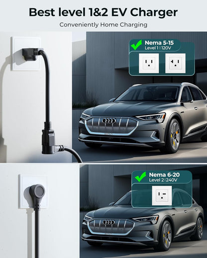 Taşınabilir Elektrikli Araç Şarj Cihazı 16A 3,5kw - 5m