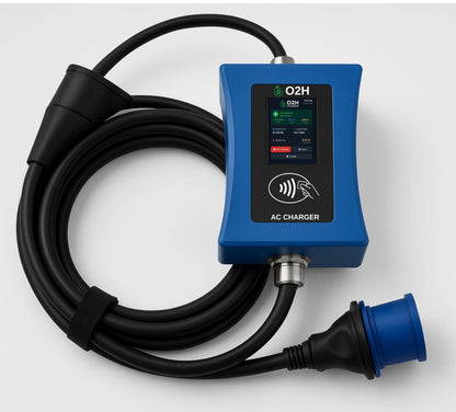 Taşınabilir Elektrikli Araç Şarj Cihazı 16A 3,5kw - 5m