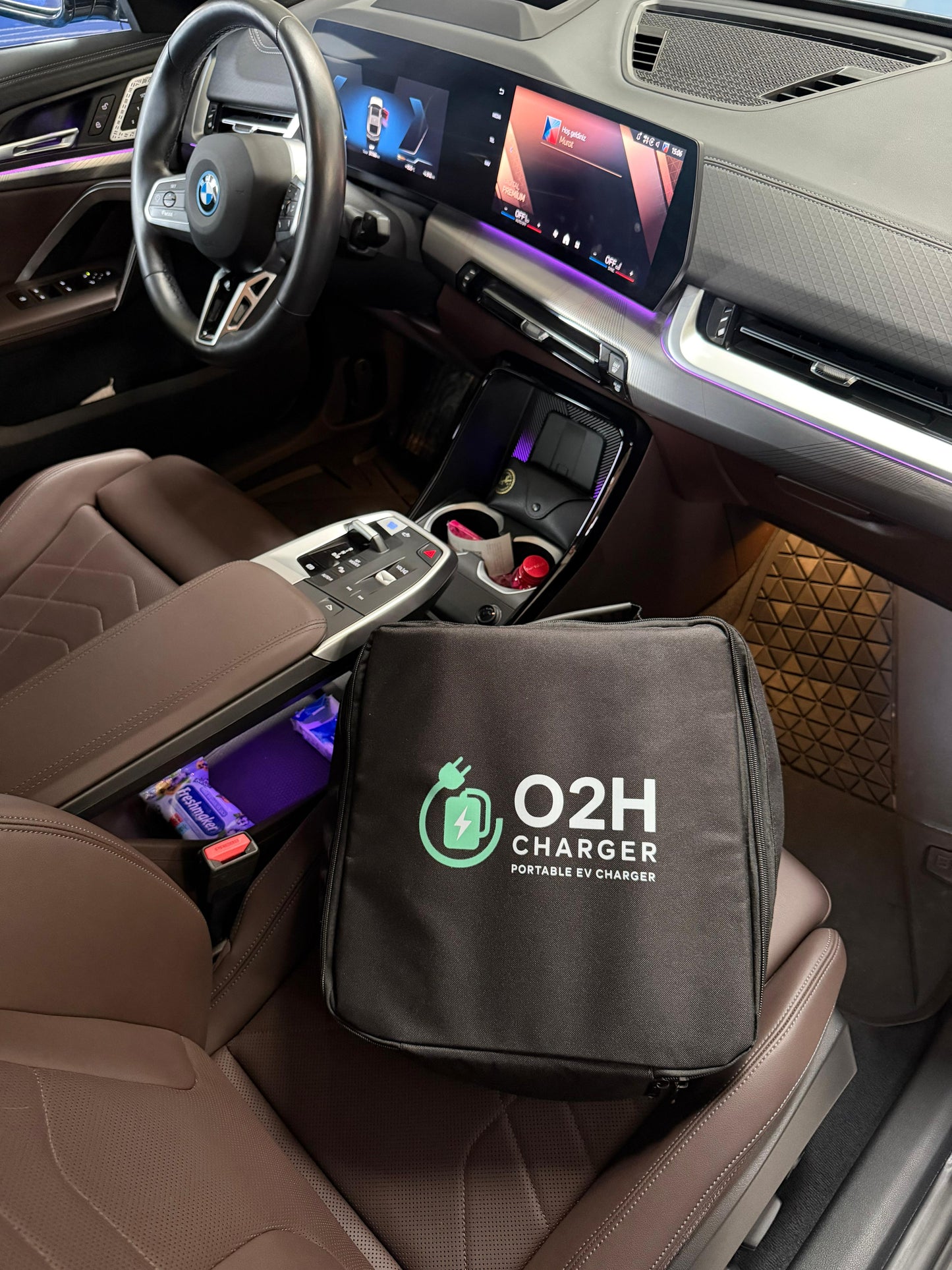 Taşınabilir Elektrikli Araç Şarj Cihazı 32A 7kw - 5m